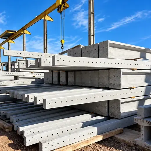 Fábrica e estoque de postes de concreto em Maceió